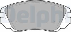 DELPHI Set placute frana DELPHI LP2080 (LP2080)