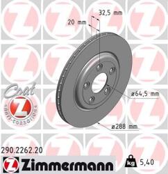ZIMMERMANN Disc frana ZIMMERMANN 290.2262. 20 (290.2262.20)