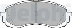 DELPHI Set placute frana DELPHI LP2128 (LP2128)