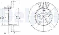 DELPHI Disc frana DELPHI BG3856 (BG3856) - fixbox