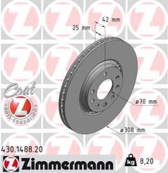 ZIMMERMANN Disc frana ZIMMERMANN 430.1488. 20 (430.1488.20)