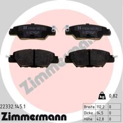 ZIMMERMANN Set placute frana, frana disc ZIMMERMANN 22332.145. 1 - fixbox