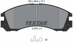 TEXTAR Set placute frana TEXTAR 2137001 (2137001) - fixbox
