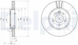 DELPHI Disc frana DELPHI BG3503 (BG3503) - fixbox