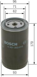 Bosch Filtru ulei BOSCH 0 451 203 010 (0 451 203 010) - fixbox