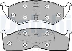 DELPHI Set placute frana DELPHI LP1166 (LP1166)