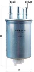 MAHLE Filtru combustibil MAHLE KL 1044 (KL 1044) - fixbox