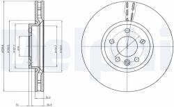 DELPHI Disc frana DELPHI BG9106 (BG9106) - fixbox