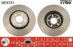 TRW Disc frana TRW DF4731 (DF4731) - fixbox