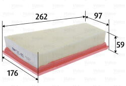VALEO Filtru aer VALEO 585480 (585480) - fixbox