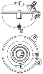 MAHLE Vas de expansiune, racire MAHLE CRT 21 000S (CRT 21 000S)