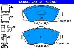 ATE Set placute frana ATE 13.0460-2857.2 (13.0460-2857.2) - fixbox