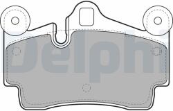 DELPHI Set placute frana, frana disc DELPHI LP1998 - fixbox