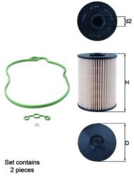 MAHLE Filtru combustibil MAHLE KX 200D/S (KX 200D/S) - fixbox