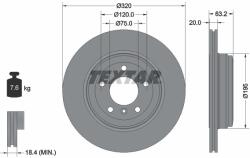 TEXTAR Disc frana TEXTAR 92122703 (92122703)