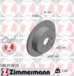 ZIMMERMANN Disc frana ZIMMERMANN 590.2578. 20 - fixbox