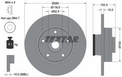 TEXTAR Disc frana TEXTAR 92153703 (92153703)