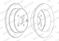 FERODO Disc frana FERODO DDF1409C (DDF1409C)