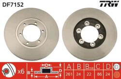 TRW Disc frana TRW DF7152 - fixbox