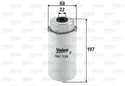 VALEO Filtru combustibil VALEO 587739 (587739) - fixbox