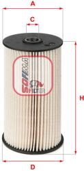 SOFIMA Filtru combustibil SOFIMA S 6007 NE (S 6007 NE) - fixbox