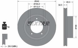 TEXTAR Disc frana TEXTAR 92204603 (92204603)