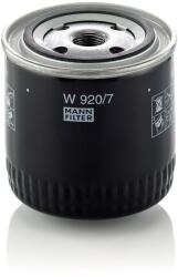 Mann-filter Filtru ulei MANN-FILTER W 920/7 (W 920/7) - fixbox