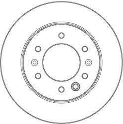 TRW Disc frana TRW DF6961S (DF6961S)
