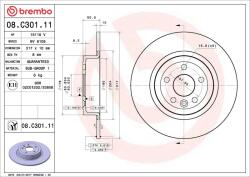 BREMBO Disc frana BREMBO 08. C301.11 (08.C301.11)