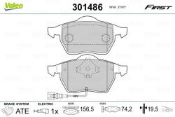 VALEO Set placute frana VALEO 301486 (301486)
