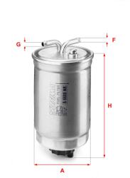 SOFIMA Filtru combustibil SOFIMA S 6600 NR (S 6600 NR) - fixbox