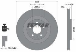 TEXTAR Disc frana TEXTAR 92238305 (92238305)