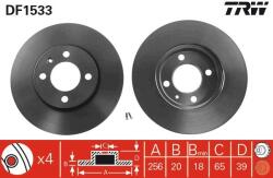 TRW Disc frana TRW DF1533 (DF1533) - fixbox