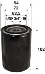 VALEO Filtru ulei VALEO 586066 (586066) - fixbox