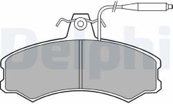 DELPHI Set placute frana DELPHI LP378 (LP378)