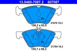 ATE Set placute frana, frana disc ATE 13.0460-7087.2 - fixbox