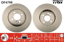 TRW Disc frana TRW DF4799 (DF4799) - fixbox