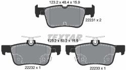TEXTAR Set placute frana TEXTAR 2223101 (2223101) - fixbox