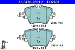 ATE Set placute frana axa fata [Ceramic] ATE 13.0470-2601.2 (13.0470-2601.2)