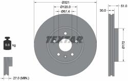 TEXTAR Disc frana TEXTAR 92187005 (92187005)
