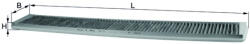 MAHLE Filtru, aer habitaclu MAHLE LAK 102 - fixbox