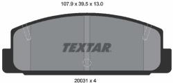 TEXTAR Set placute frana TEXTAR 2003101 (2003101) - fixbox
