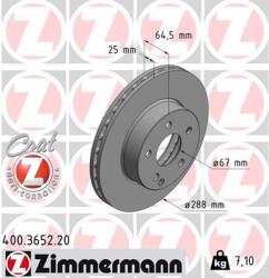 ZIMMERMANN Disc frana ZIMMERMANN 400.3652. 20 - fixbox