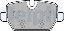 DELPHI Set placute frana DELPHI LP2247 (LP2247)