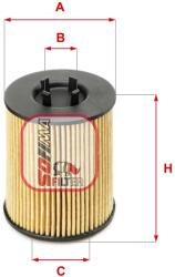 SOFIMA Filtru ulei SOFIMA S 5017 PE (S 5017 PE) - fixbox