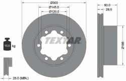 TEXTAR Disc frana TEXTAR 93143403 (93143403)