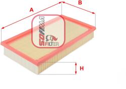 SOFIMA Filtru aer SOFIMA S 5602 A (S 5602 A) - fixbox