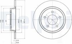 DELPHI Disc frana DELPHI BG3930 (BG3930) - fixbox