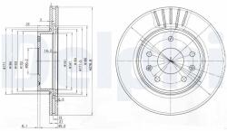 DELPHI Disc frana DELPHI BG3702C (BG3702C) - fixbox