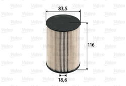 VALEO Filtru combustibil VALEO 587919 (587919) - fixbox